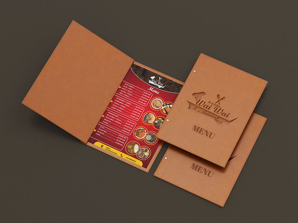 Menu 3 Restaurant Wai-Wai